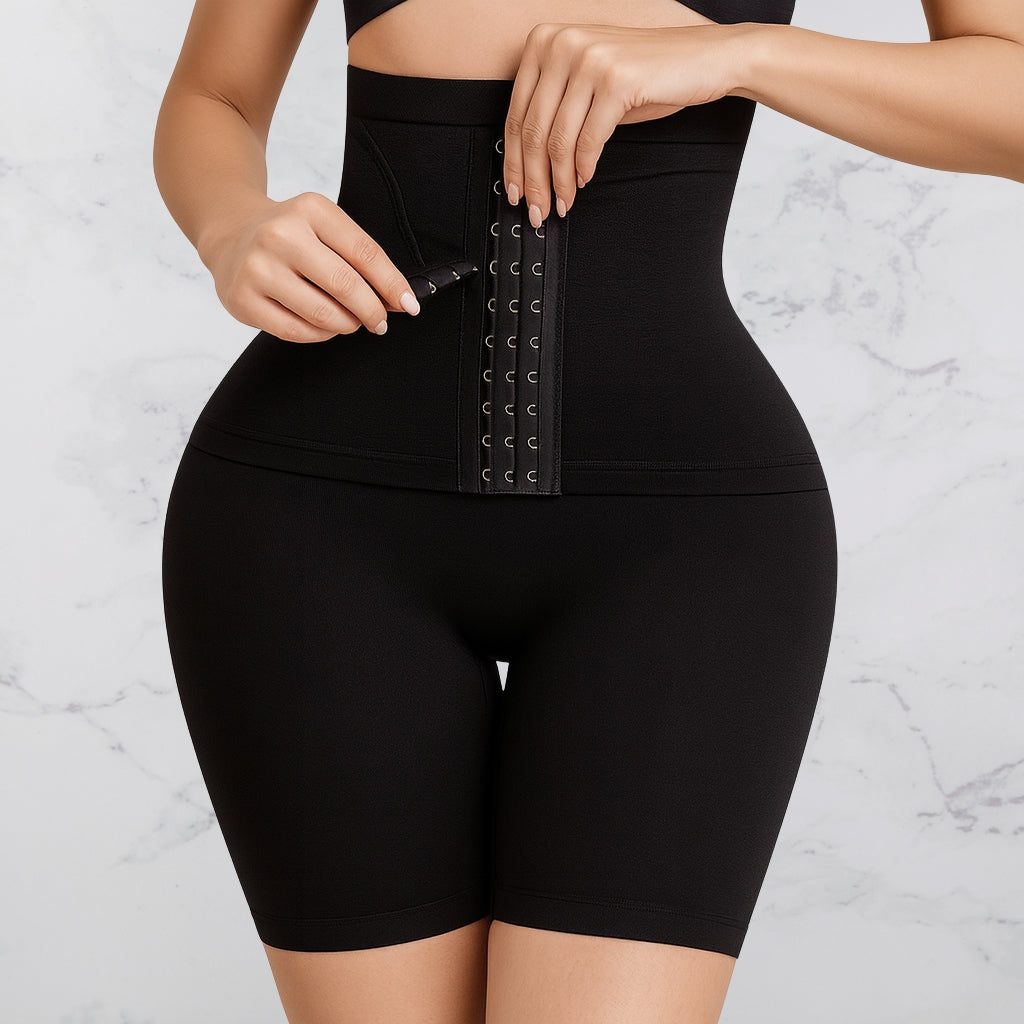 Faja Colombiana short Talla S/M Color negro