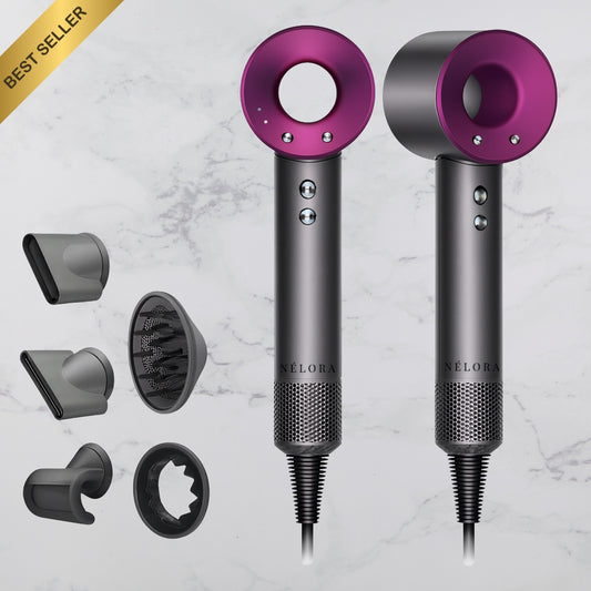 Secador de pelo profesional con cabezales imantados
