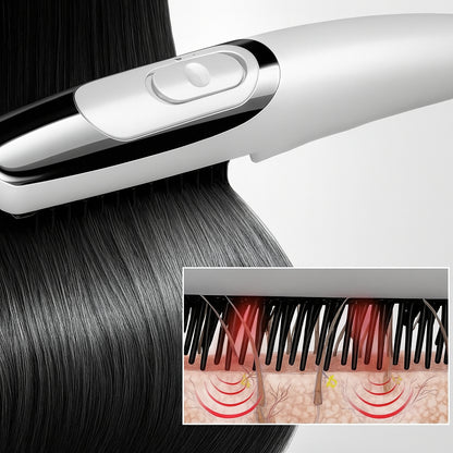 Cepillo Anticaída con luz infrarroja y vibración
