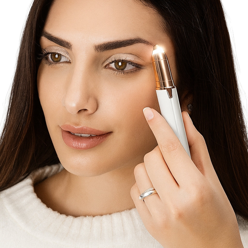 Depiladora facial de precisión con LED