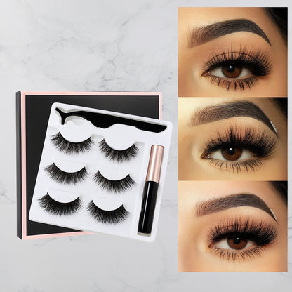 Pestañas Magnéticas reutilizables (Pack 3 pares)