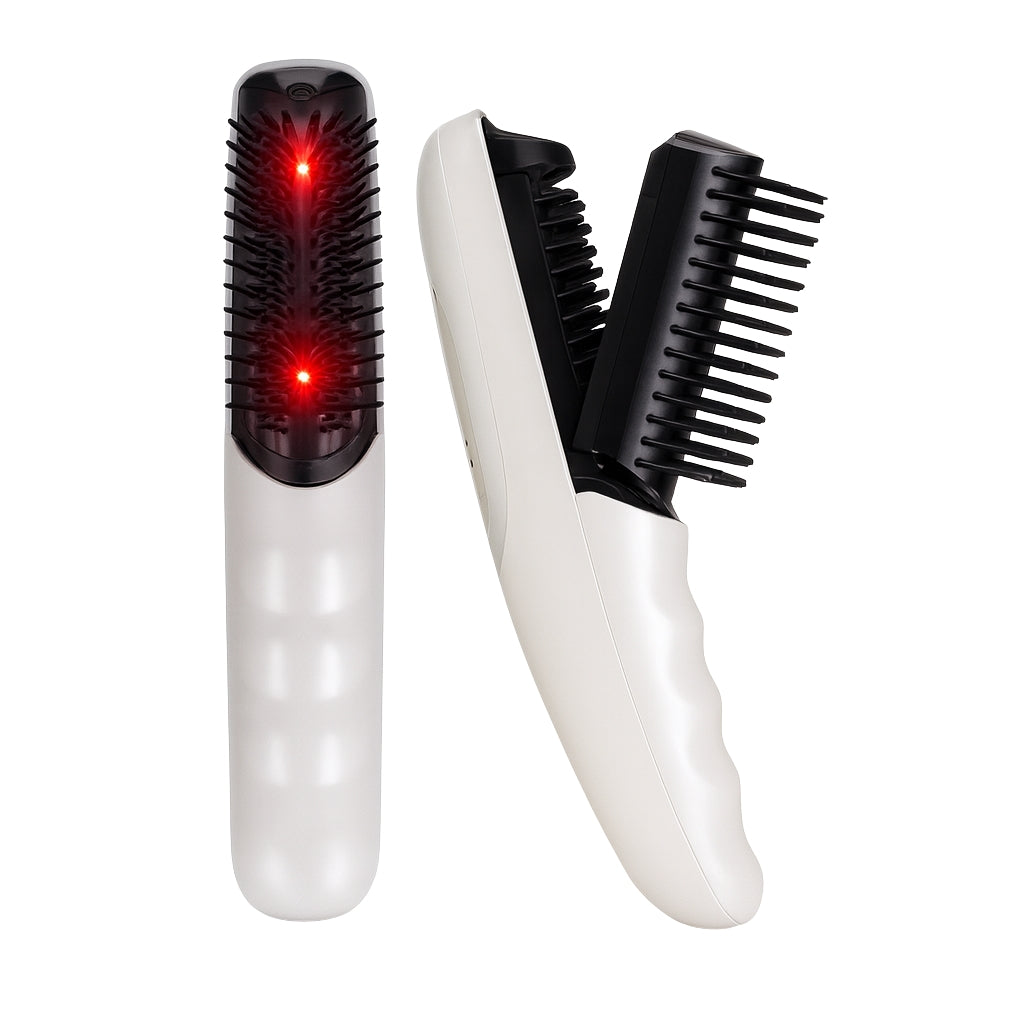 Cepillo Anticaída con luz infrarroja y vibración
