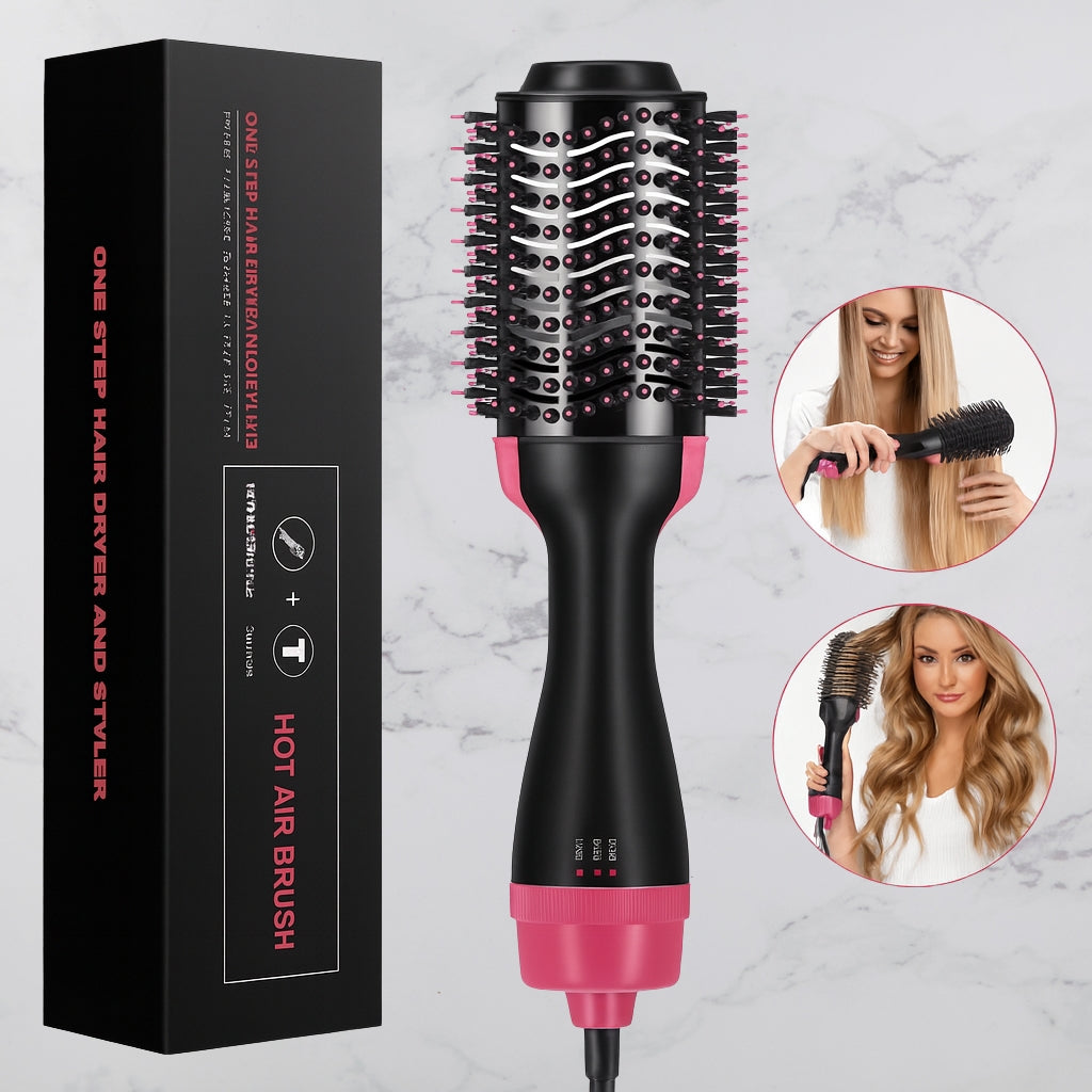 Cepillo secador y voluminizador Rosa