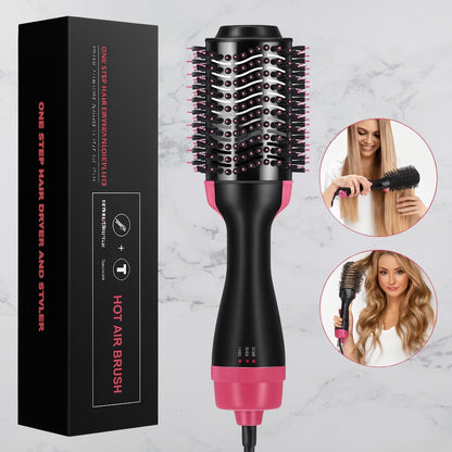 Cepillo secador y voluminizador Rosa