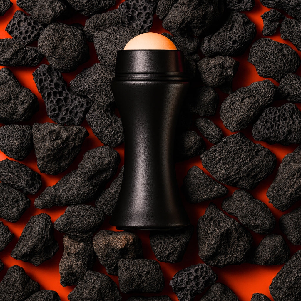 Oil volcanic absorbing roller