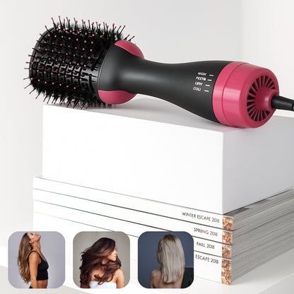 Cepillo secador y voluminizador Rosa